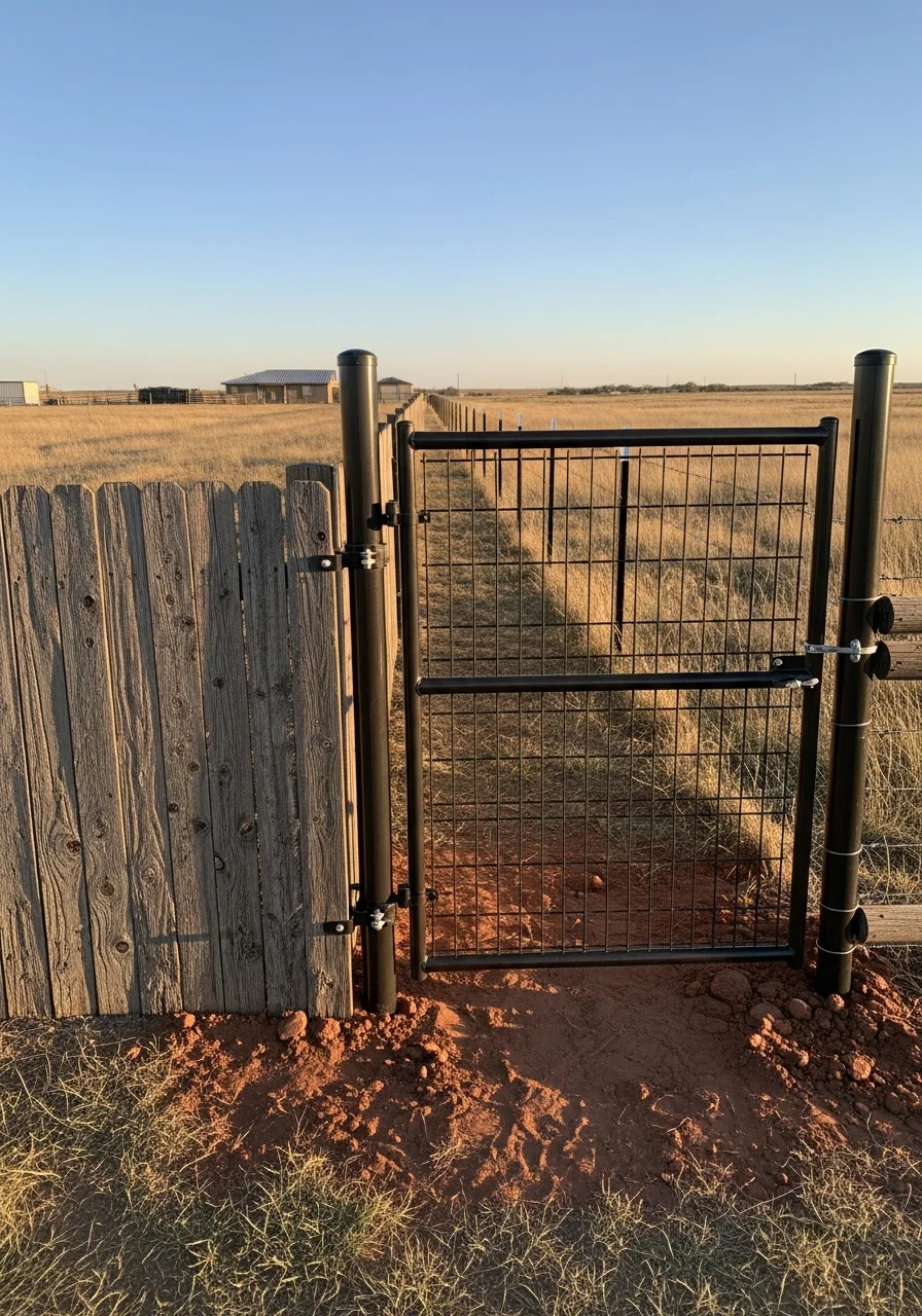 Pampa resident and service professional shaking hands after completed project.